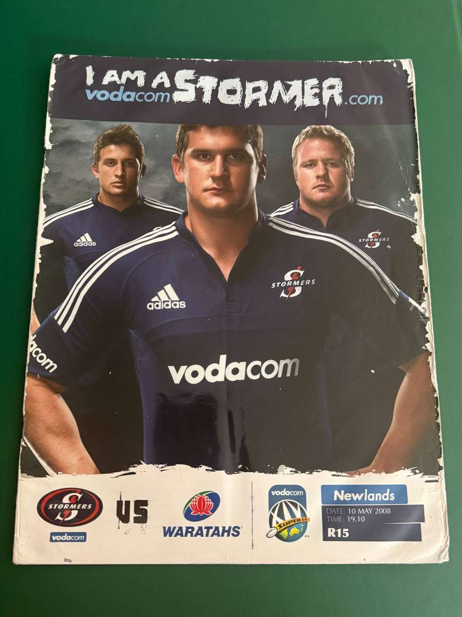 Rugby Programme - Stormers vs Waratahs 10/05/2008