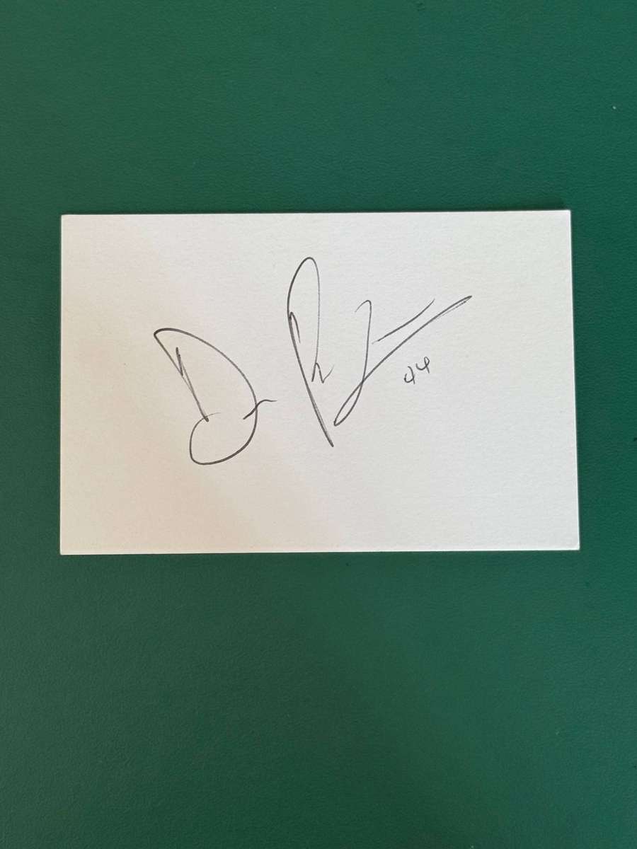 Cricket Autograph - Dane Paterson (South-Africa 2017-active)