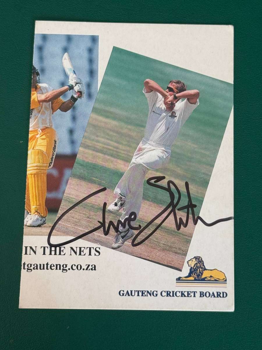 Cricket Autograph - Clive Eksteen (South-Africa 1991-2000)