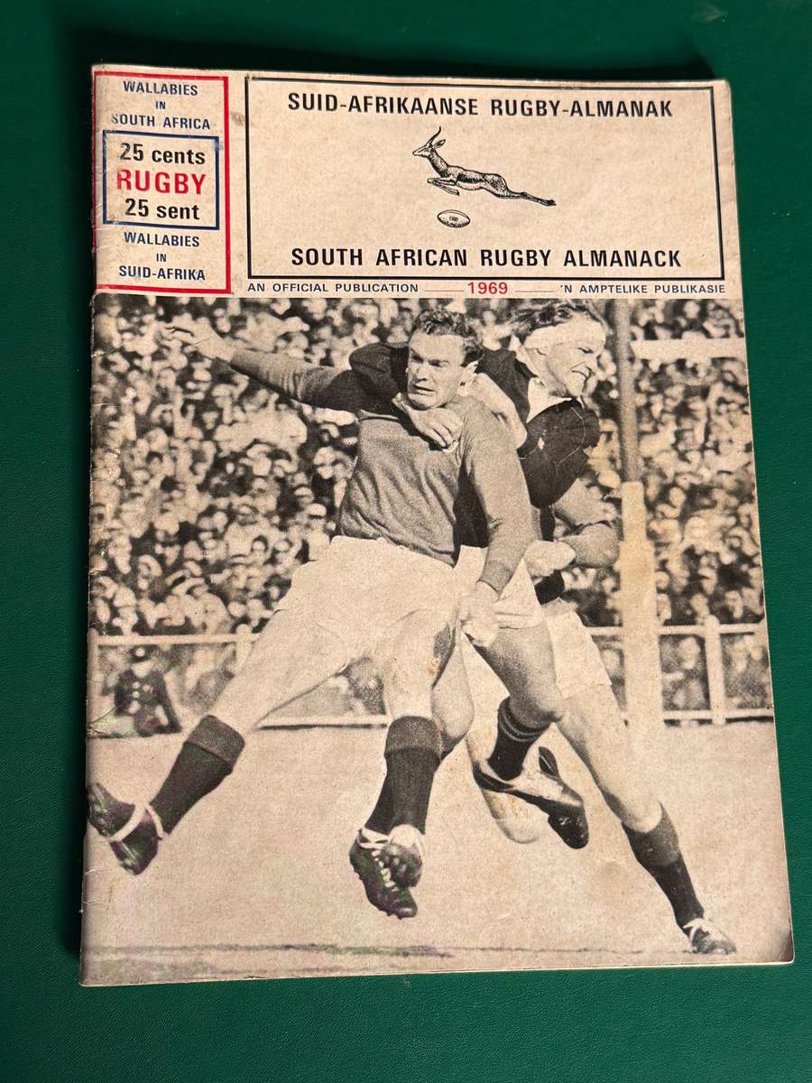 Rugby Booklet - Wallabies in South-Africa 1969