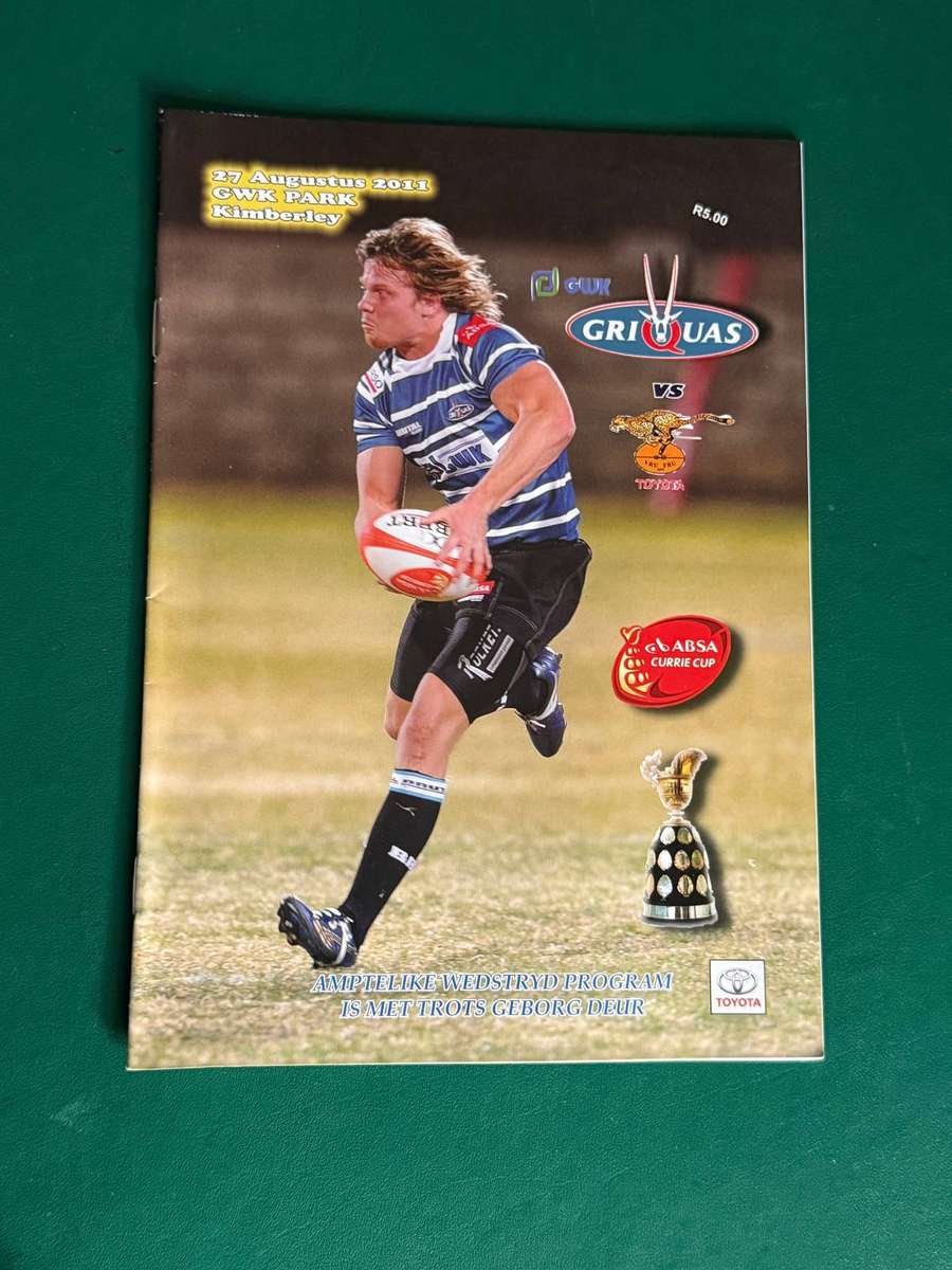 Rugby Programme - 5 * Rugby Programmes 2011