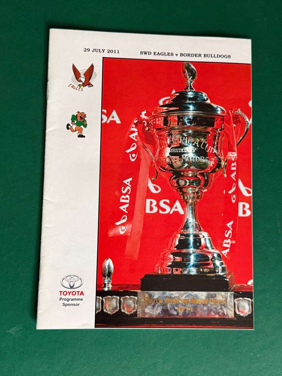 Rugby Programme - 5 * Rugby Programmes 2011