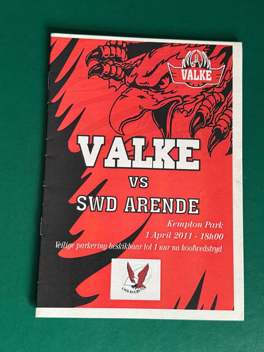 Rugby Programme - 5 * Rugby Programmes 2011