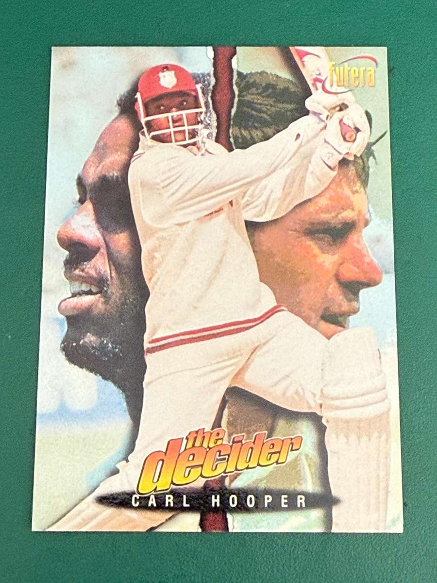 Cricket Card - Carl Hooper (Nr6) 1996 Futera Cricket Card