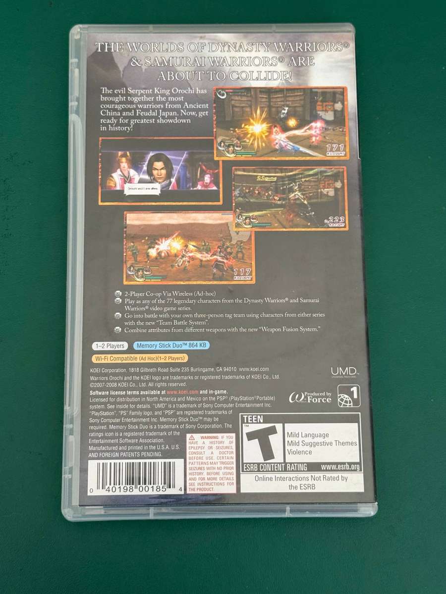 Sony PSP - Warriors Orochi