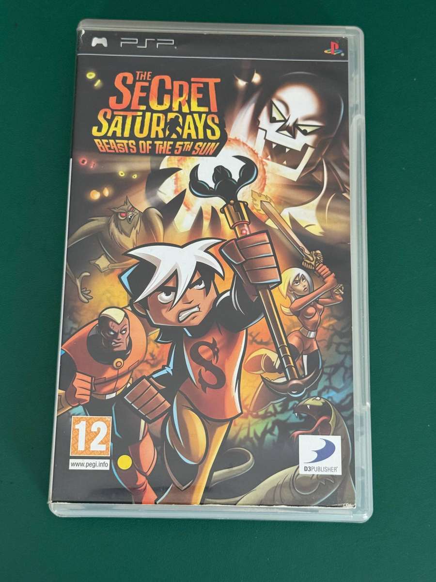 Sony PSP - The Secret Saturdays : Beasts of the 5th sun.