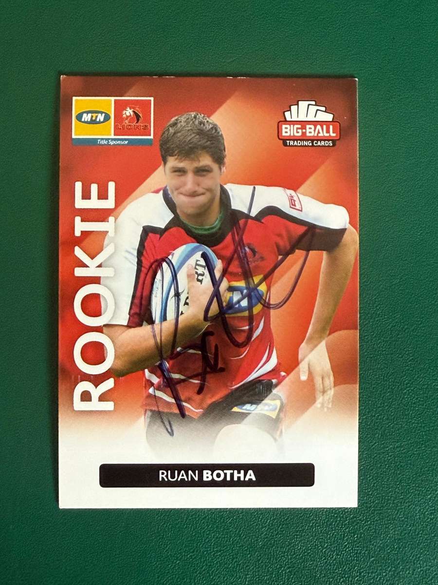 Rugby Card - *SIGNED* Ruan Botha 2012 Big Ball Rugby Card