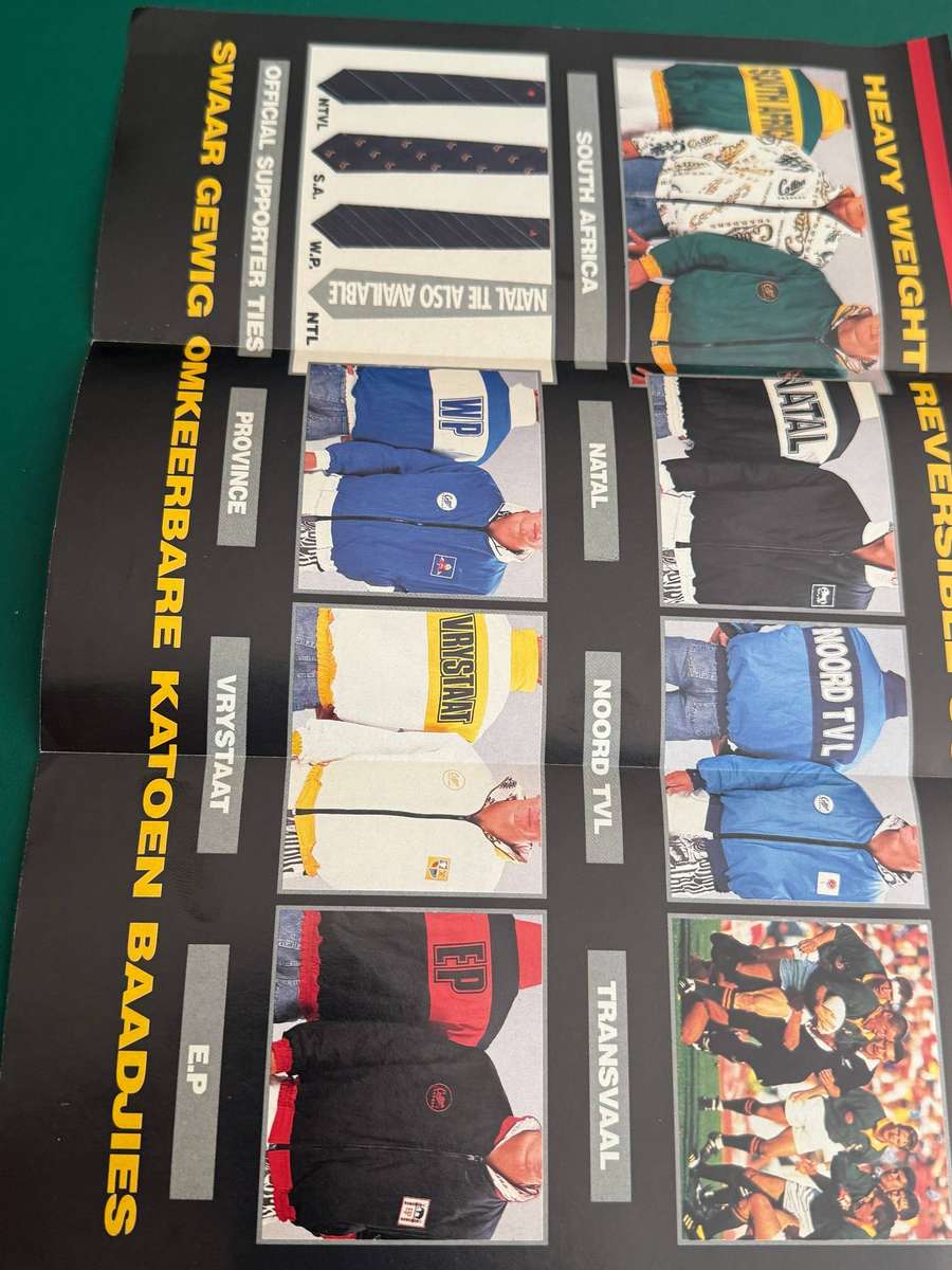 Rugby Brochure/Advertisement - Cotton Traders Rugby Supporters Jackets
