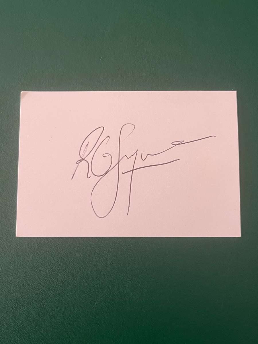 Rugby Signature - Springbok Nr906 RG Snyman