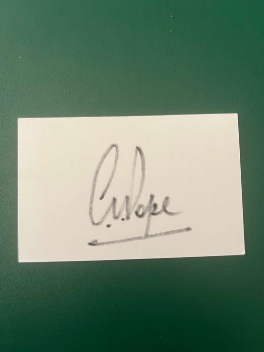 Rugby Signature - Springbok Nr462 Chris Pope