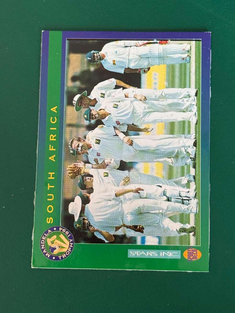 Cricket Card - South-Africa (Nr21) 1994 Sports Deck Cricket Card