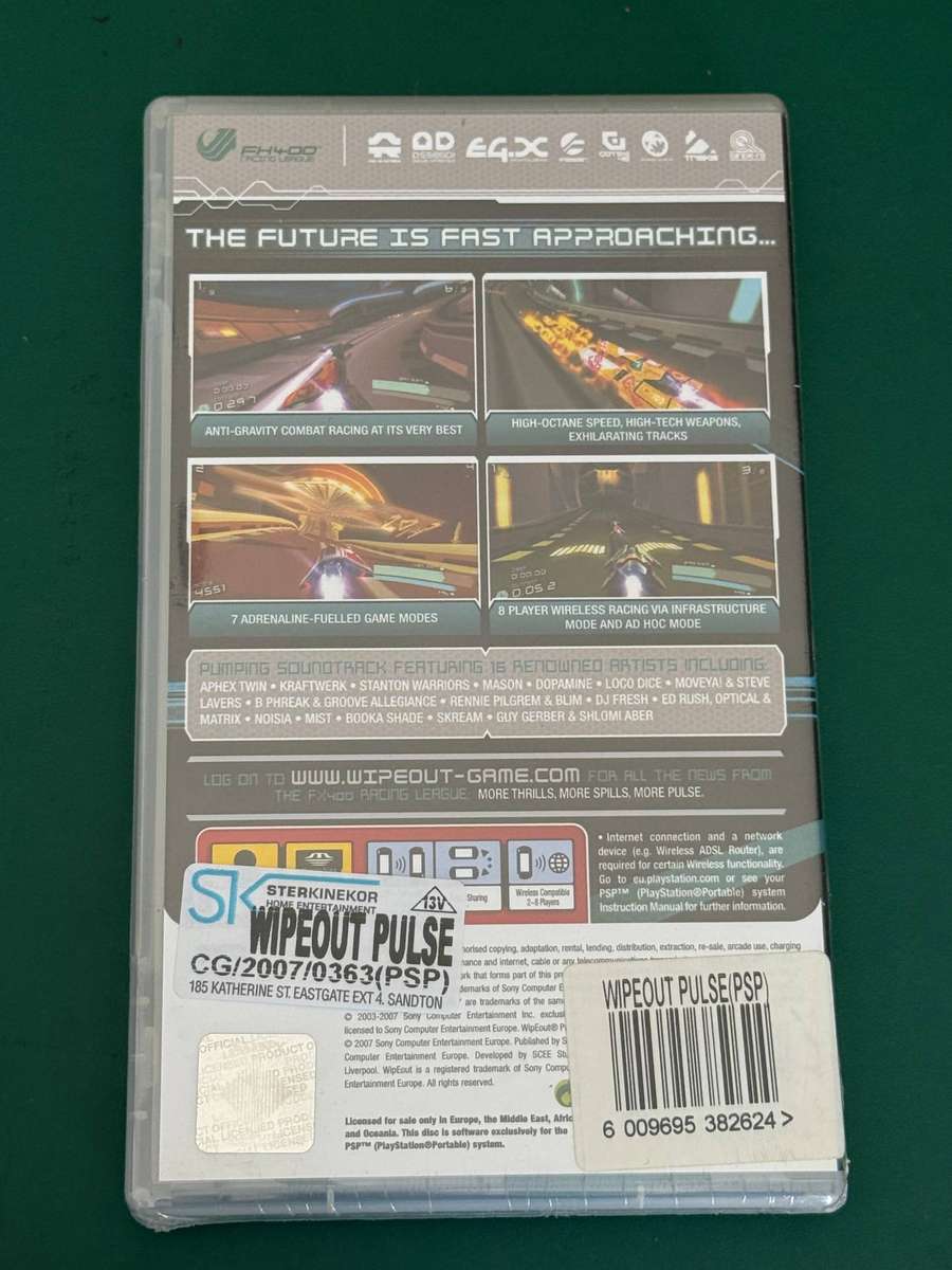 Sony PSP - Wipeout Pulse (Sealed)
