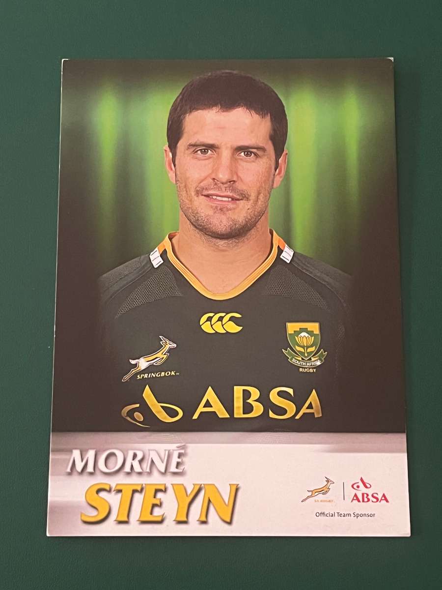 Rugby Card - 2009 Morne Steyn Absa Rugby Card