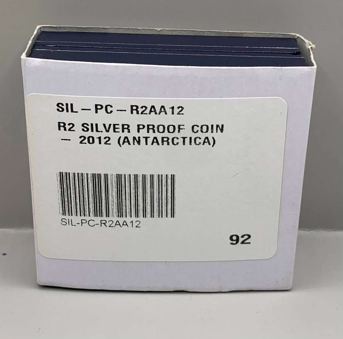 (  THE CENTENARY DISCOVERY  )   2012   ANTARCTICA   2000 MINTED  IN STERLING PROOF SILVER