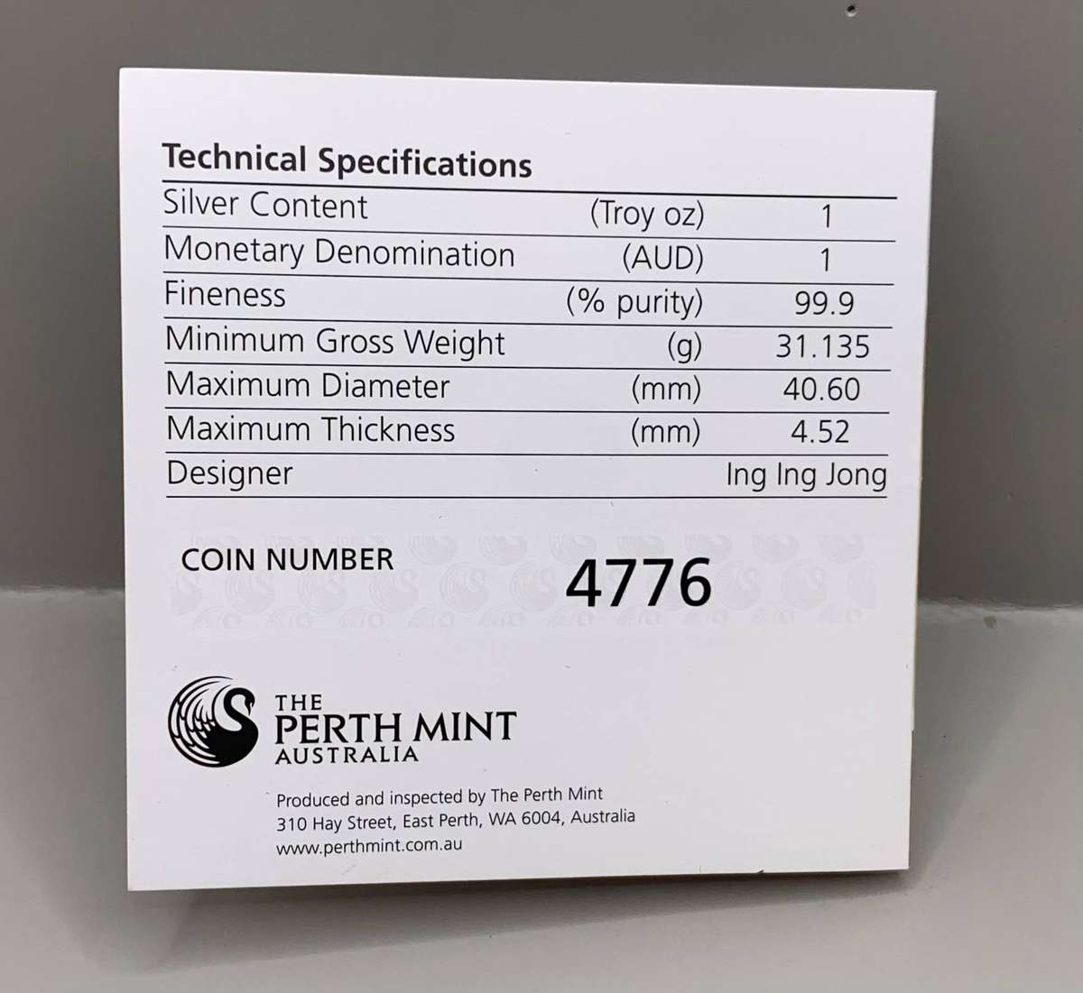 (  MAP SHAPED COIN  )   2012   AUSTRALIA    COLORISED PROOF SILVER   WILDLIFE   THE EMU  CERTIFIED