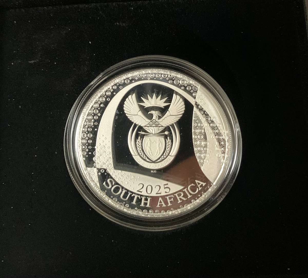 (  1oz PROOF SILVER EAGLE  )    THE SA ODYSSEY BATELEUR   VERY LIMITED   FULL HOUSE