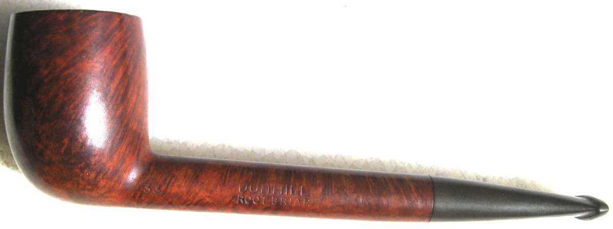 DUNHILL ROOT BRIAR (33) (2) (R) (1962) WHITE DOT PIPE IN VERY GOOD CONDITION