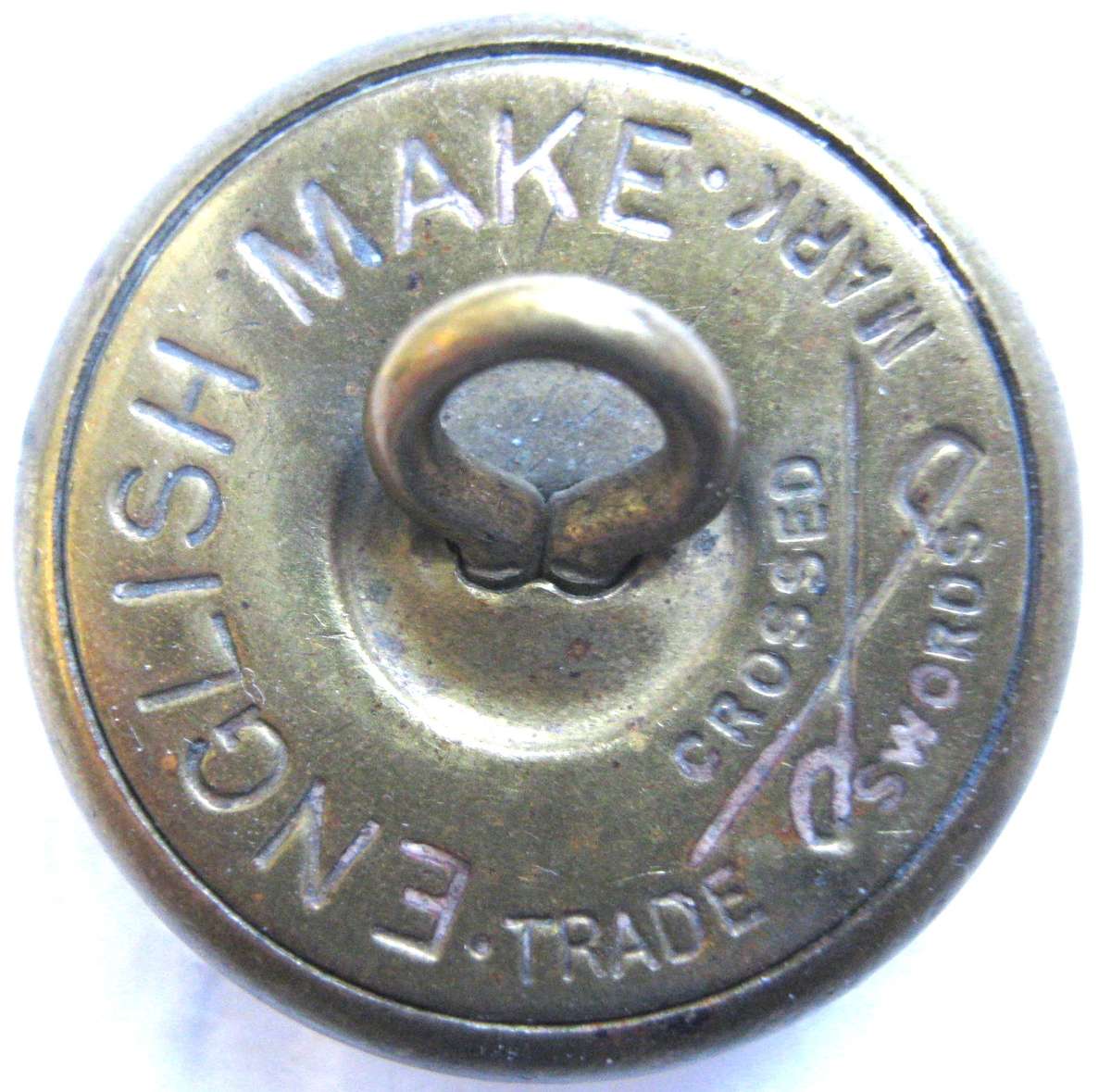 BOER WAR ERA ZAR POLICE BUTTON 24MM WIDE IN GOOD CONDITION
