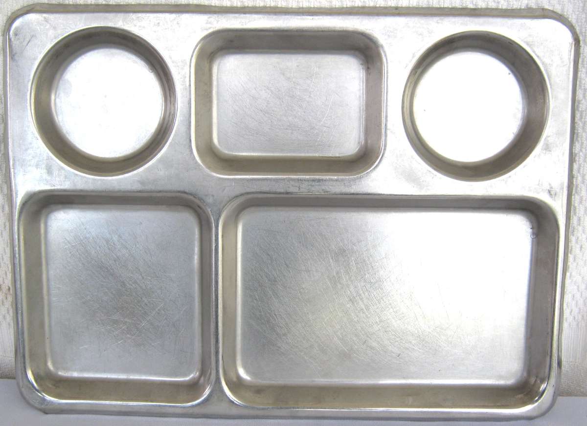 UNION OF S.A. VARKPAN/MESS TRAY WITH UNION MILITARY STAMP  IN VERY GOOD CONDITION