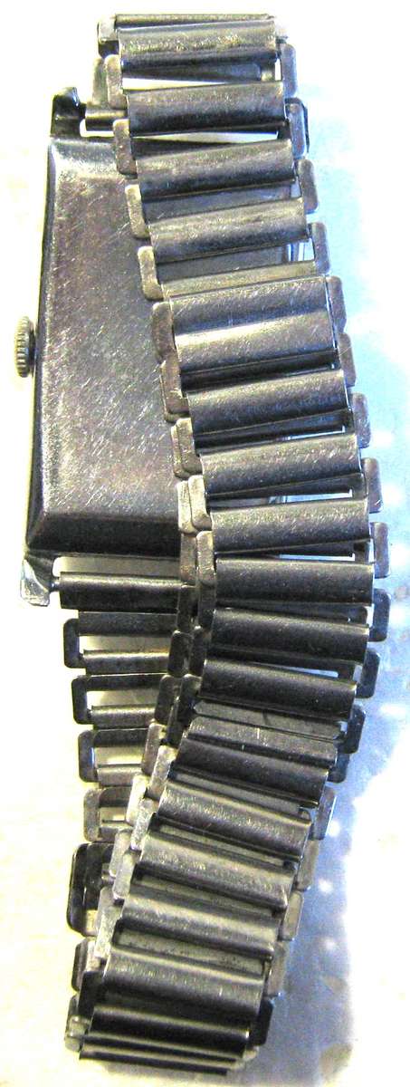 VINTAGE ART DECO BUREN ELDIS MECHANICAL WATCH IN WORKING CONDITION 35 X 20 X 7MM