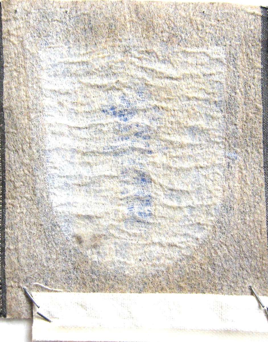 WW2 FINLAND ORIGINAL MILITARY POLICE CLOTH BADGE IN UNUSED CONDITION