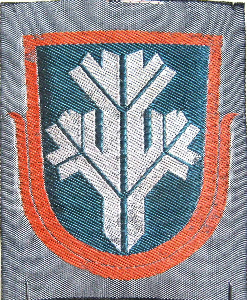 WW2 FINLAND ORIGINAL MILITARY SPECIAL FORCES CLOTH BADGE IN UNUSED CONDITION