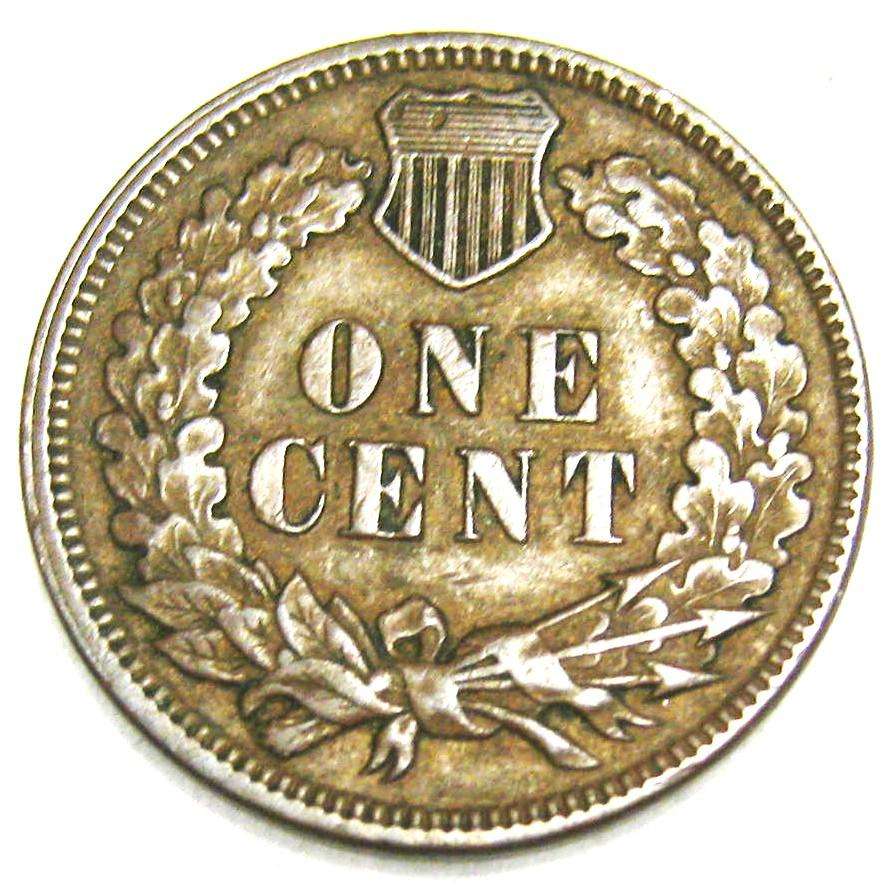 1893 U.S. INDIAN HEAD ONE CENT IN GOOD CIRCULATED CONDITION