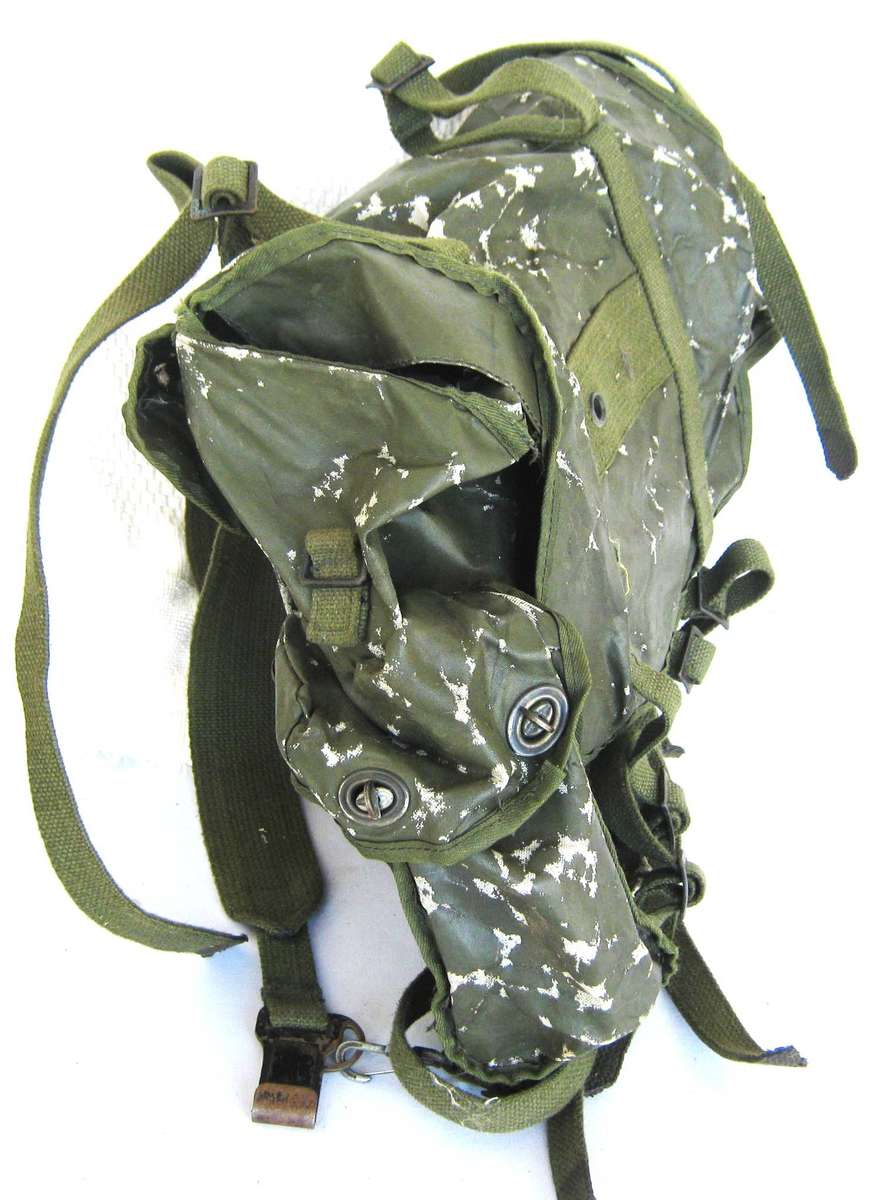 Nylon Mark 2 Pattern Rucksack - Some waterproofing peeling off