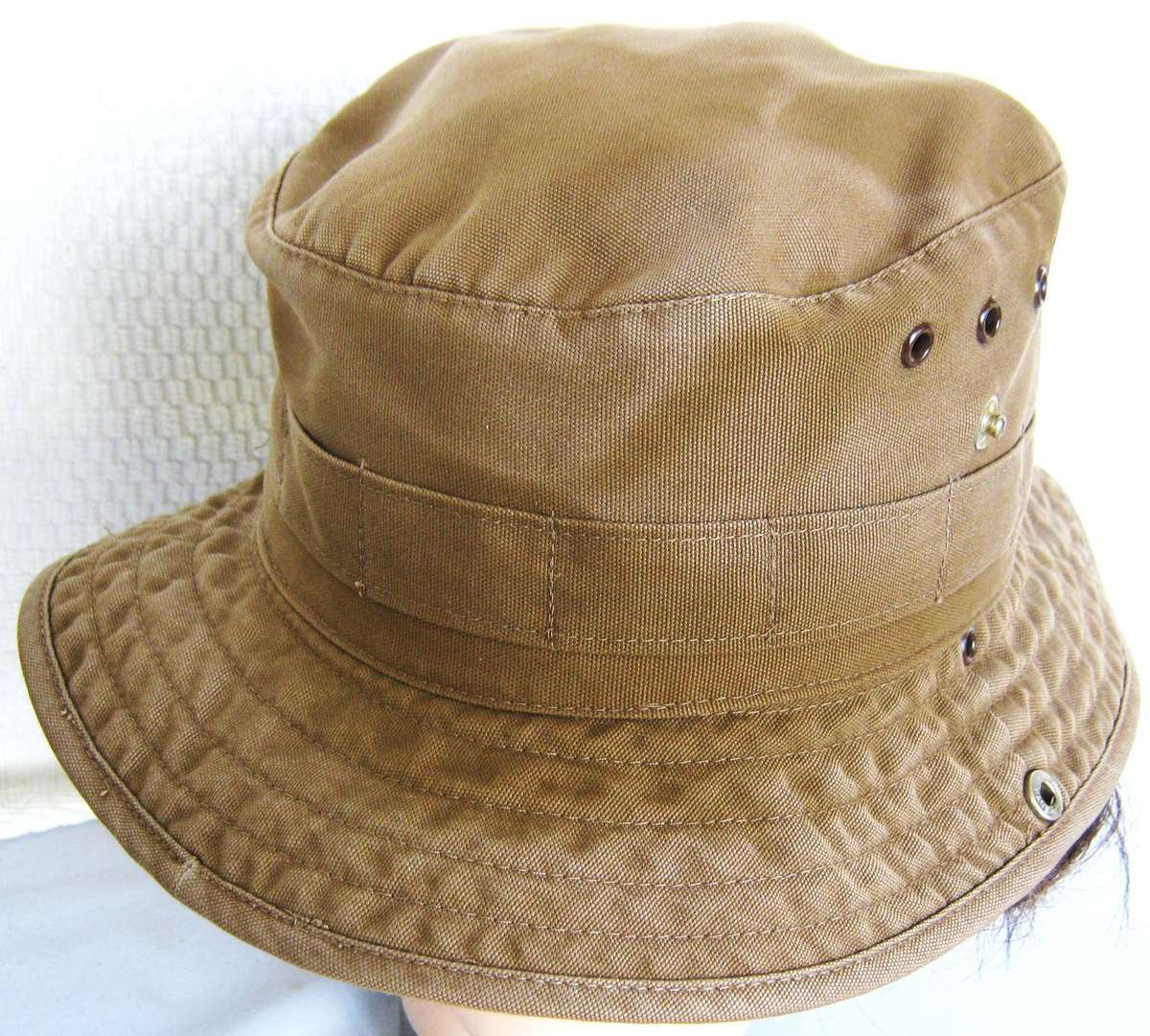 ORIGINAL SADF BUSH HAT BY SPECIFICO SIZE 56 AND DATED 1989 IN GOOD USED CODITION