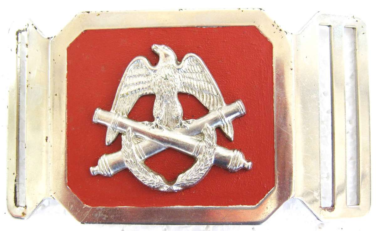 SADF ARTILLERY SCHOOL STABLE BELT BUCKLE IN GOOD CONDITION