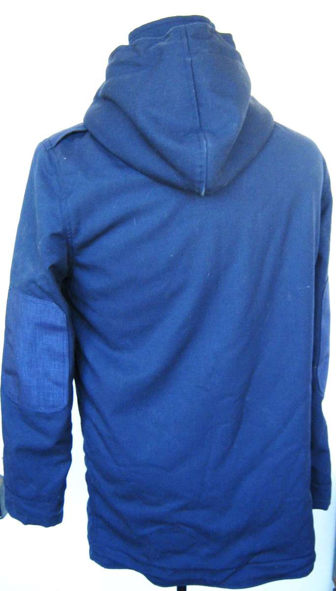 SA NAVY COLD WEATHER JACKET SIZE SMALL IN HARDLY USED CONDITION. SEE DIMENSIONS BELOW