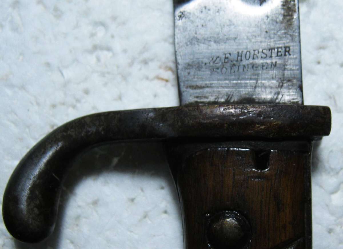 WW1 German Butcher Bayonet by Horster - No Scabbard