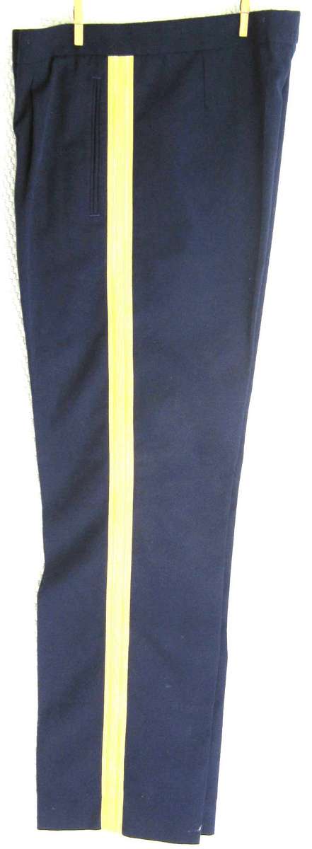 OLD STATE PRESIDENT GUARD PANTS SIZE 34 DATED 1983 IN VERY GOOD CONDITION SEE DIMENSIONS BELOW