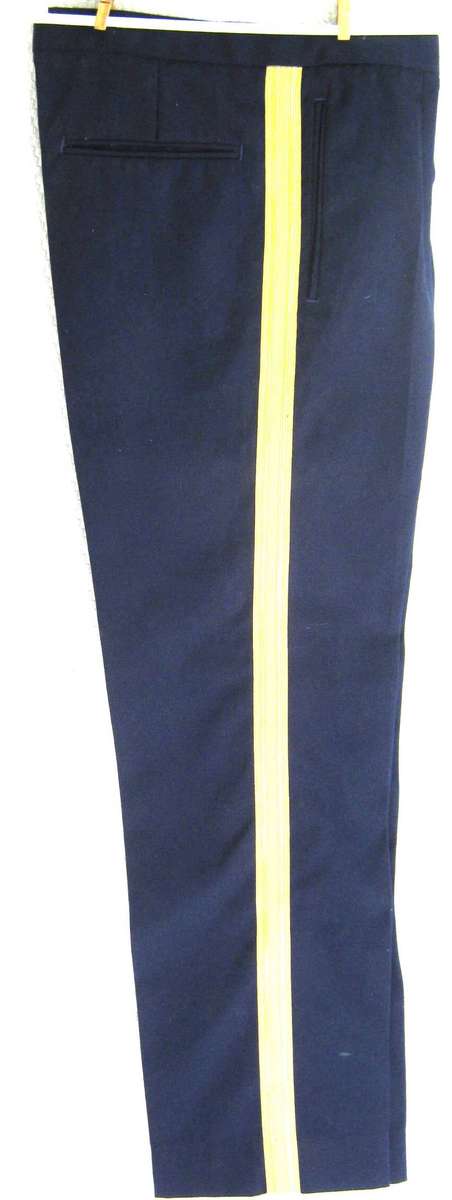 OLD STATE PRESIDENT GUARD PANTS SIZE 34 DATED 1983 IN VERY GOOD CONDITION SEE DIMENSIONS BELOW