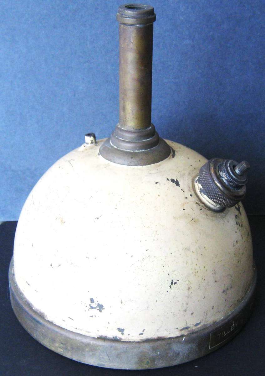 TILLEY PART TABLE LAMP SOLD AS SPARES NO HOLES IN GOOD CONDITION