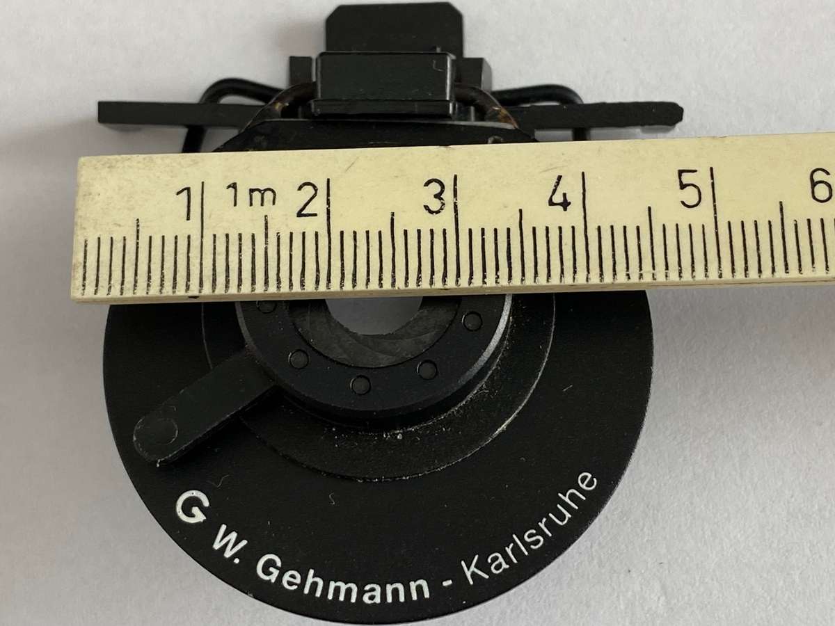 Gehmann Karlsruhe Irisblende for glasses ,second hand, in good condition