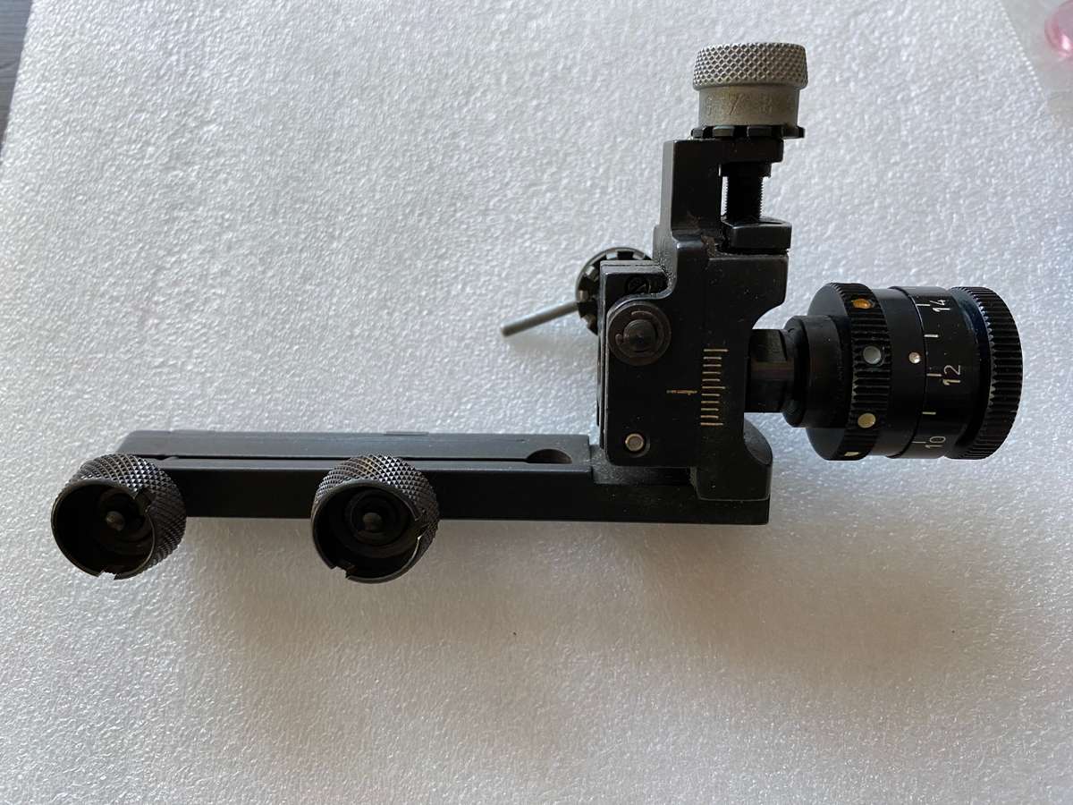 Anschutz Match Rear Sight Diopter #6702 + W.Gehmann D75,Korntunnel (Lot 1),OFFER VALID UNTIL 15.6.25