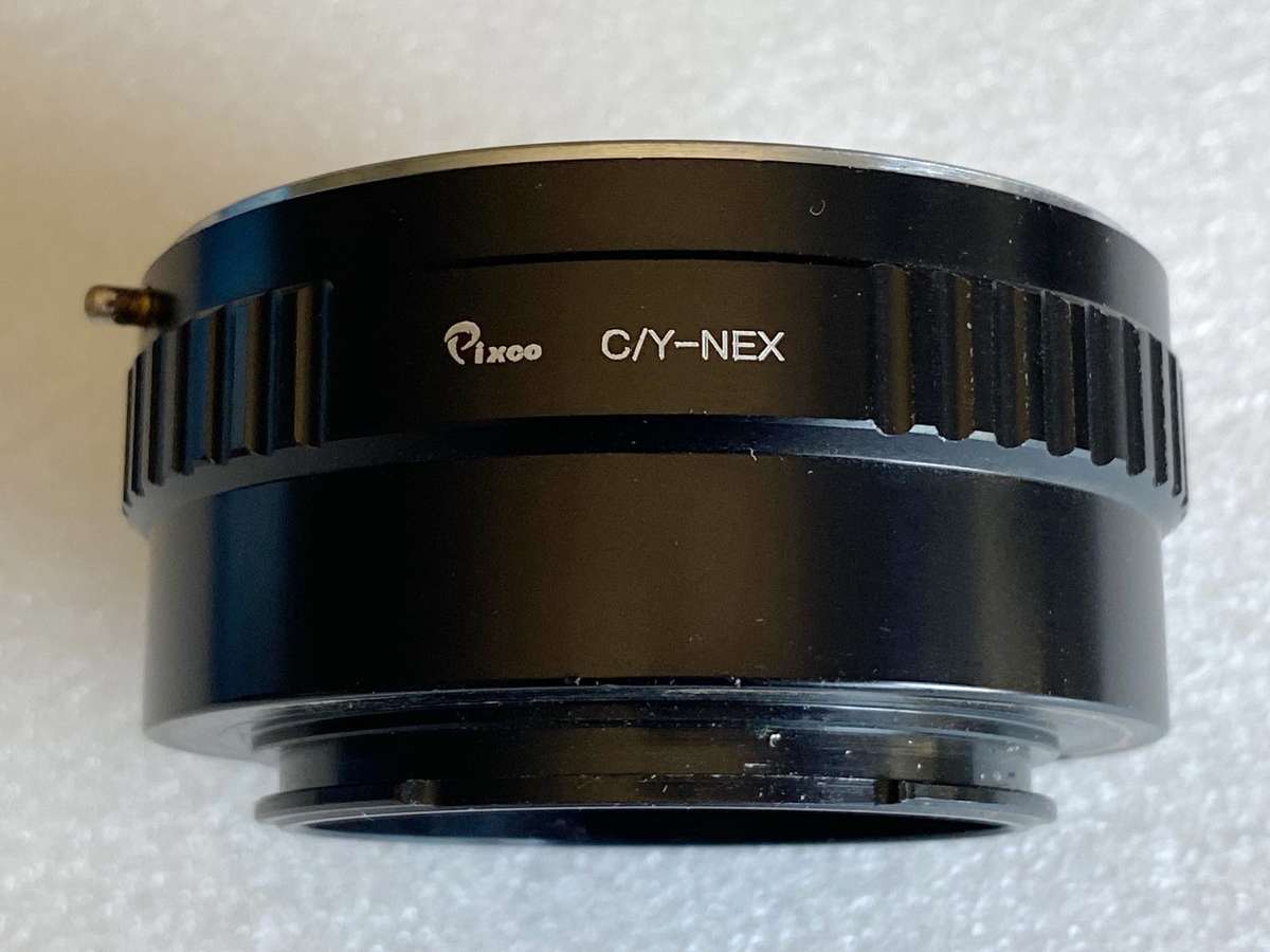 LENS ADAPTER CONTAX/YASHICA ,  C/Y MF LENSES for SONY NEX CAMERAS