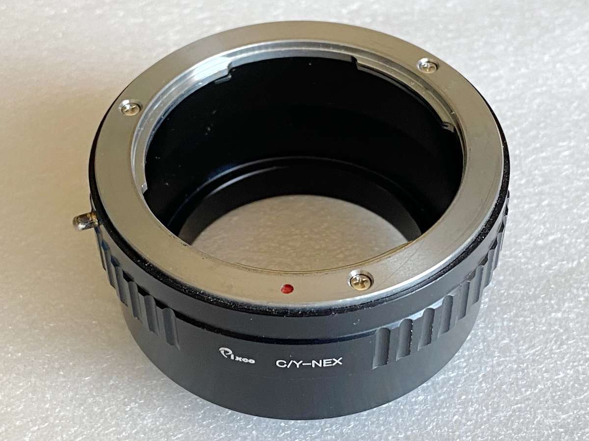 LENS ADAPTER CONTAX/YASHICA ,  C/Y MF LENSES for SONY NEX CAMERAS