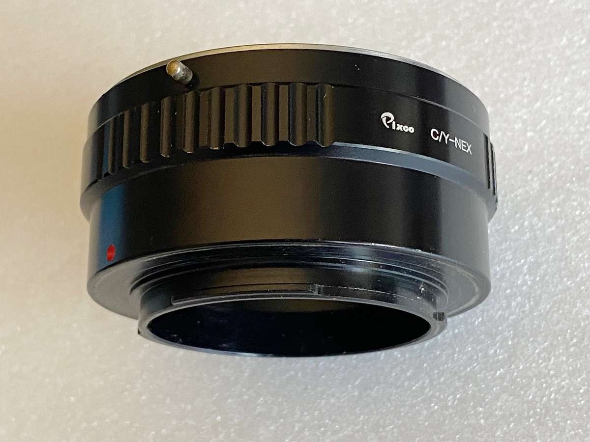 LENS ADAPTER CONTAX/YASHICA ,  C/Y MF LENSES for SONY NEX CAMERAS