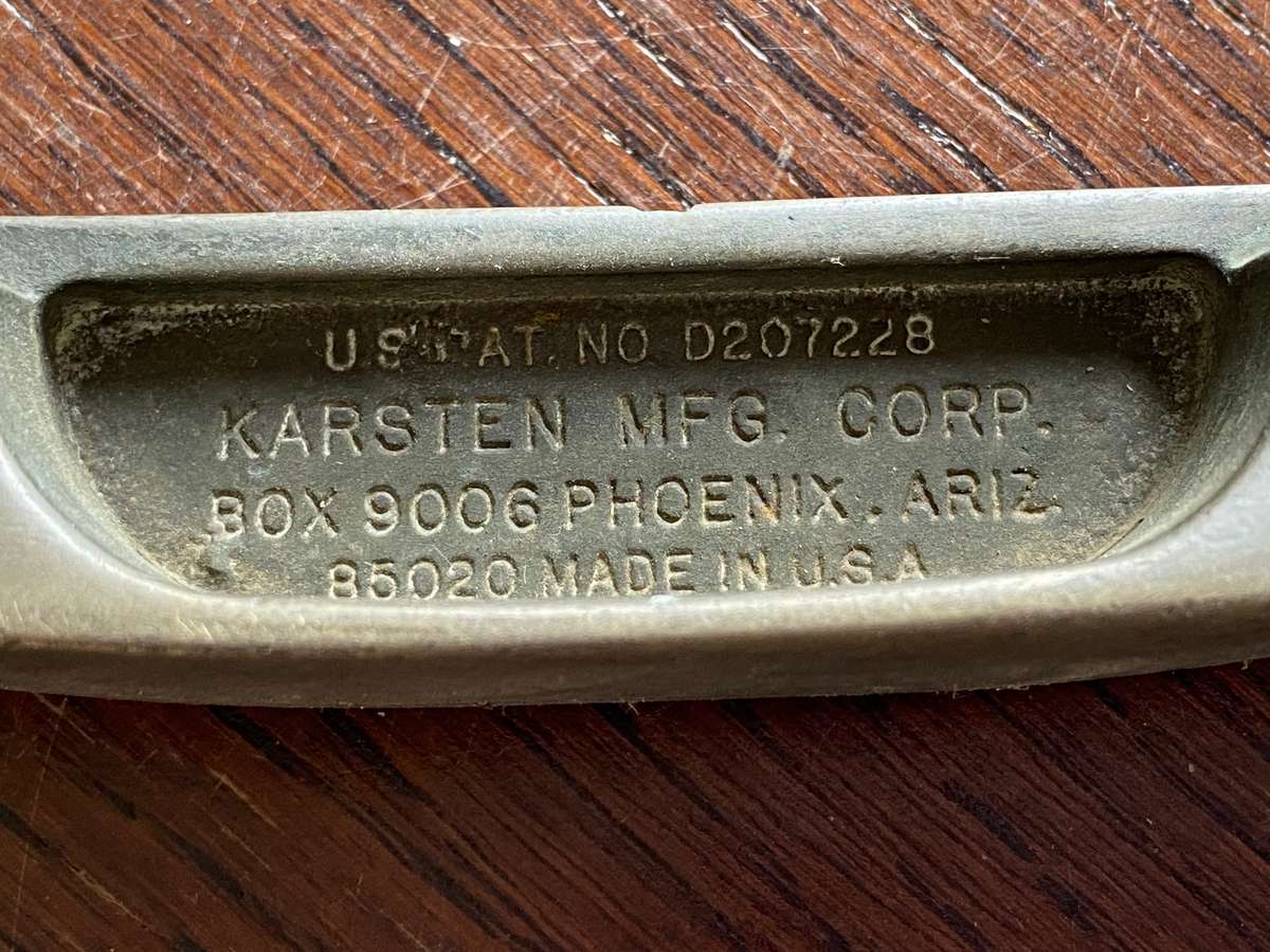 Ping Cushin 4 Putter Vintage Karsten MFG Corp Ping Adams grip, Made in USA , 85020, right-handed