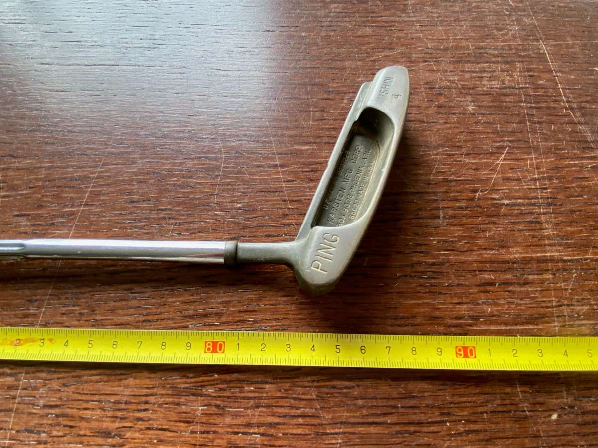 Ping Cushin 4 Putter Vintage Karsten MFG Corp Ping Adams grip, Made in USA , 85020, right-handed
