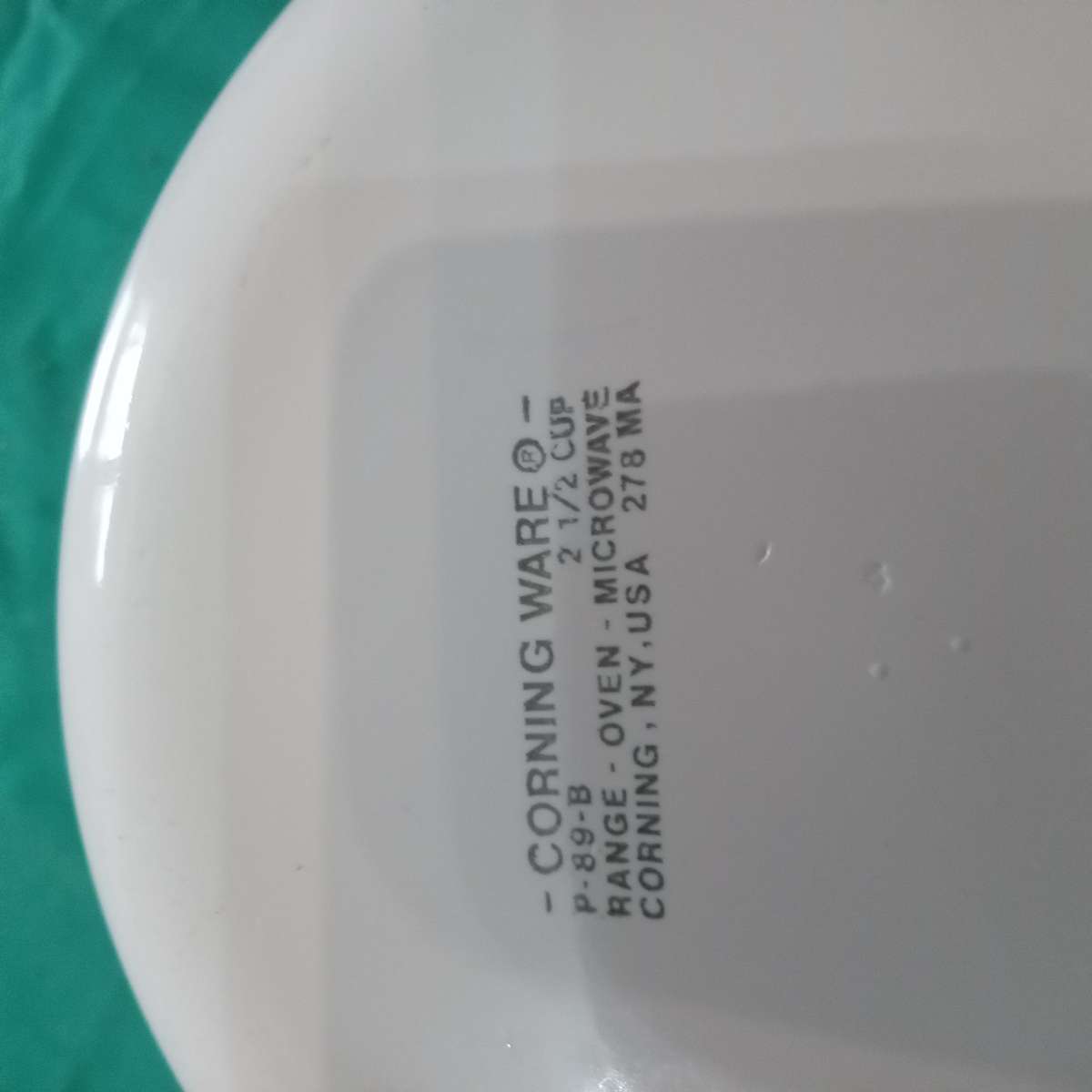 CORNINGWARE AND PYREX WARE