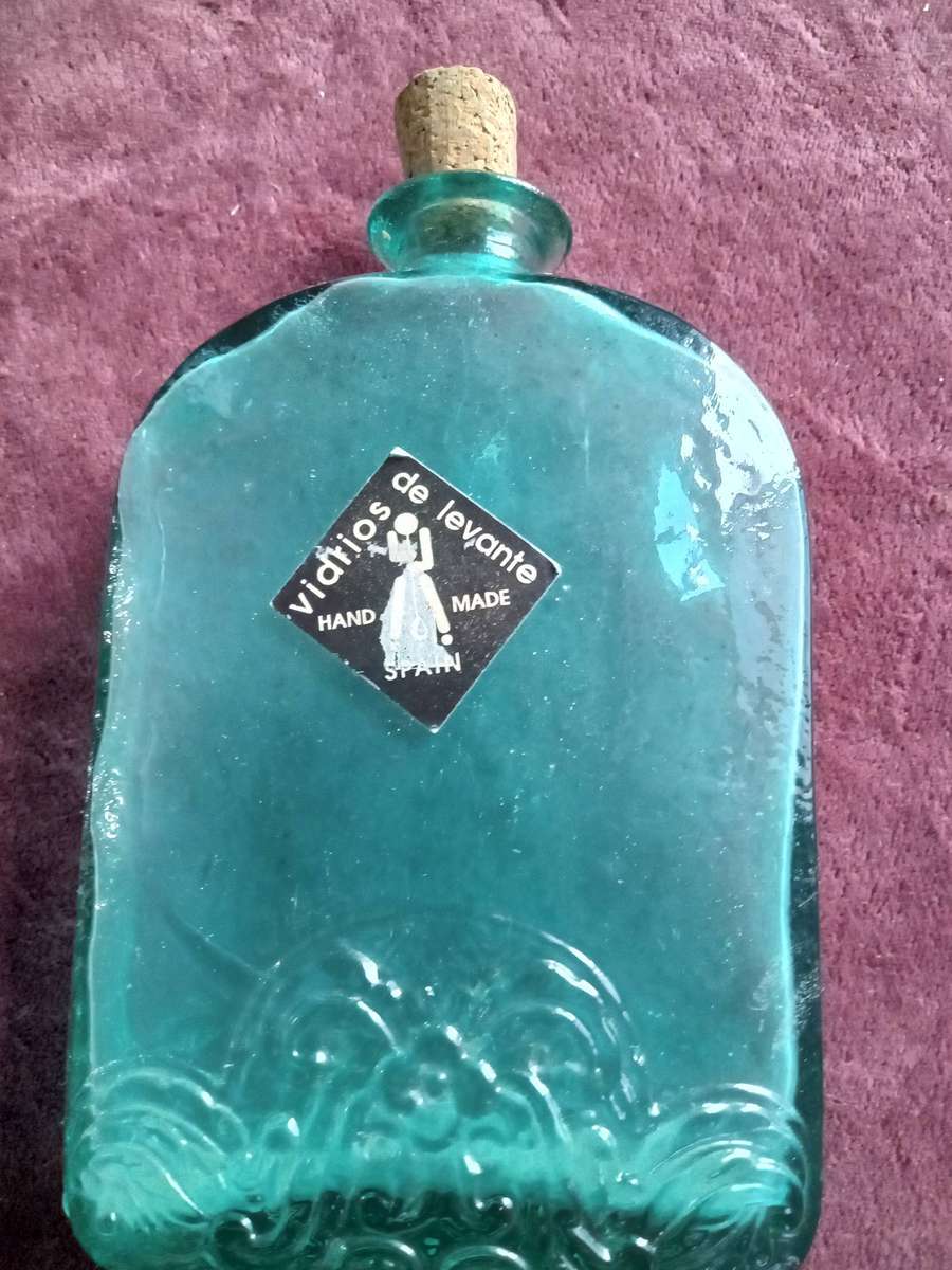 VINTAGE TURQUOISE BOTTLES