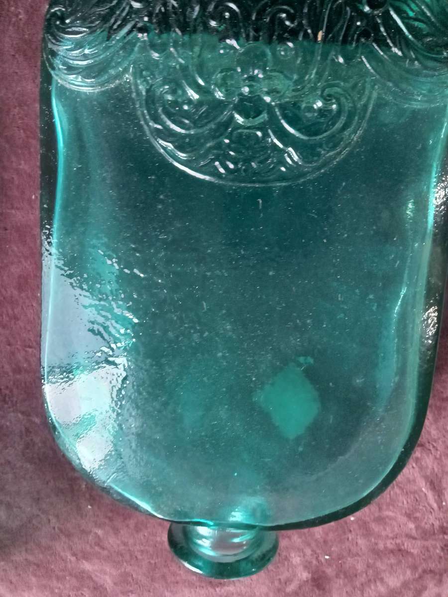 VINTAGE TURQUOISE BOTTLES