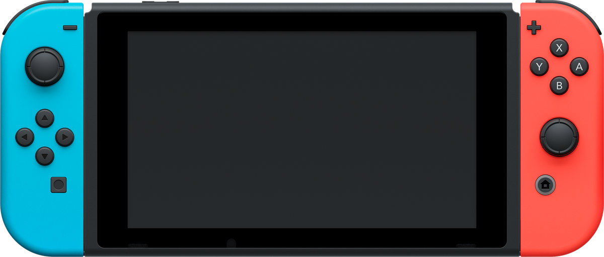 Nintendo Switch v2 Neon Blue/Neon Red - Excellent condition - Warranty + Pokemon Shield