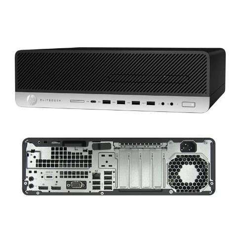 HP EliteDesk 800 G5 SFF Desktop PC i5-9500,8GB,256GB SSD - Windows 11 Pro