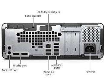 HP ProDesk 600 G3 SFF Desktop PC Pentium G4400 | 8GB | 512GB SSD - Windows Pro