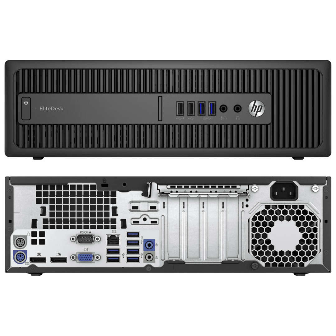 HP EliteDesk 800 G2 SFF Desktop PC - i7-6700 | 8GB | 500GB HDD - Windows 10 Pro