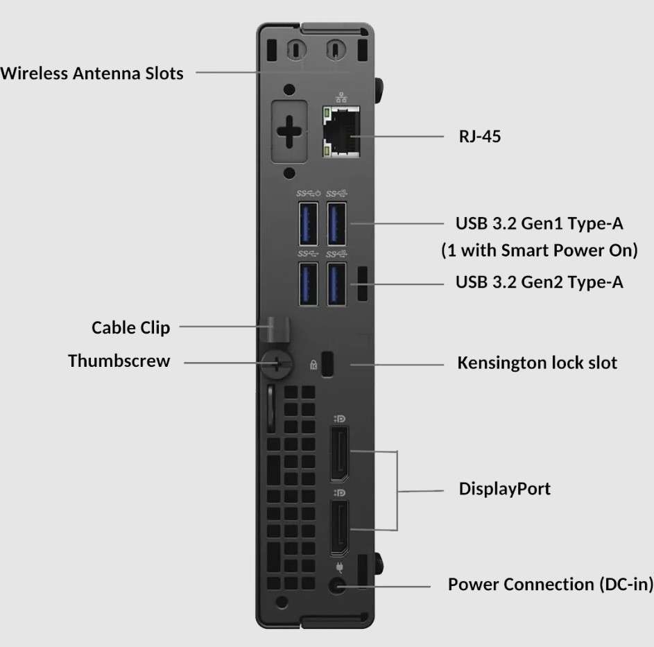 Dell OptiPlex 7080 Micro i5-10500T | 8GB | 256GB SSD - Windows 11 Pro - Warranty!